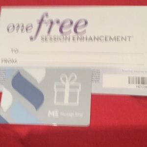 Massage envy gift card worth $100